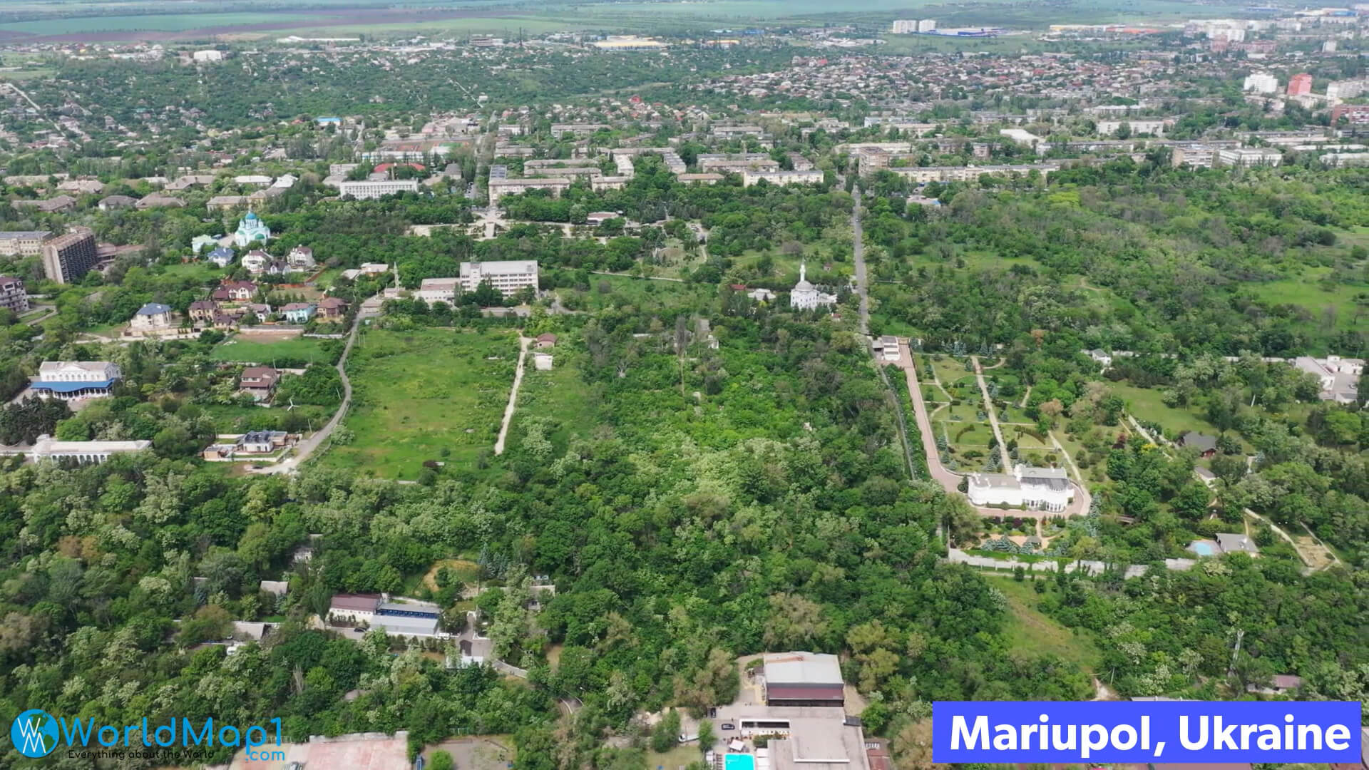 City of Mariupol in Ukraine